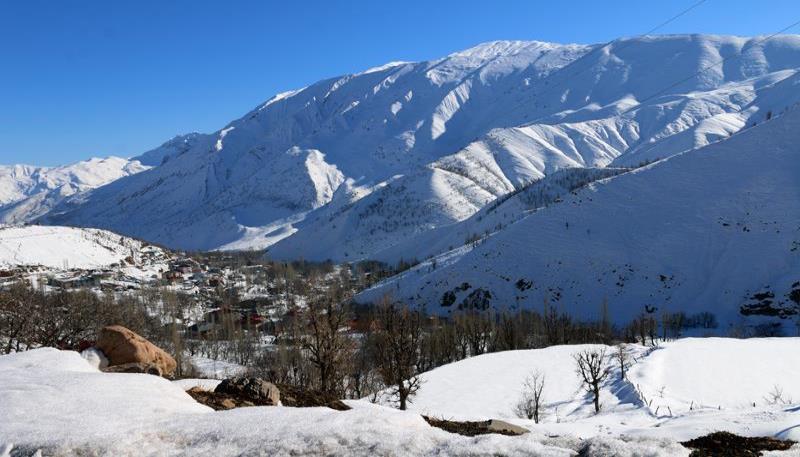 kışın çığlı köyü