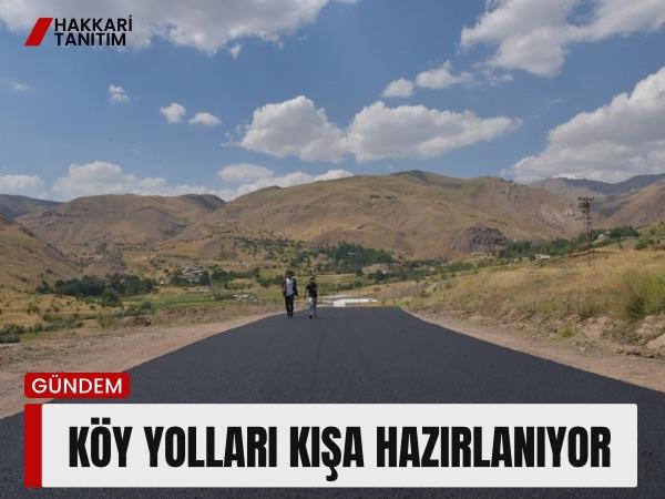 Köy Yolları Kışa Hazırlanıyor